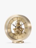 Acctim Millenden Skeleton Mantel Carriage Clock, 13cm, Gold