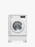 Bosch Series 6 WIW28302GB Integrated Washing Machine, 8kg Load, 1400rpm Spin, White