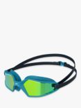 Speedo Children's Hydropulse Mirror Swimming Goggles, Turquoise