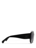 CHANEL Irregular Sunglasses CH5468B Black/Blue Gradient
