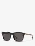 Gucci GG0381SN Men's Rectangular Sunglasses