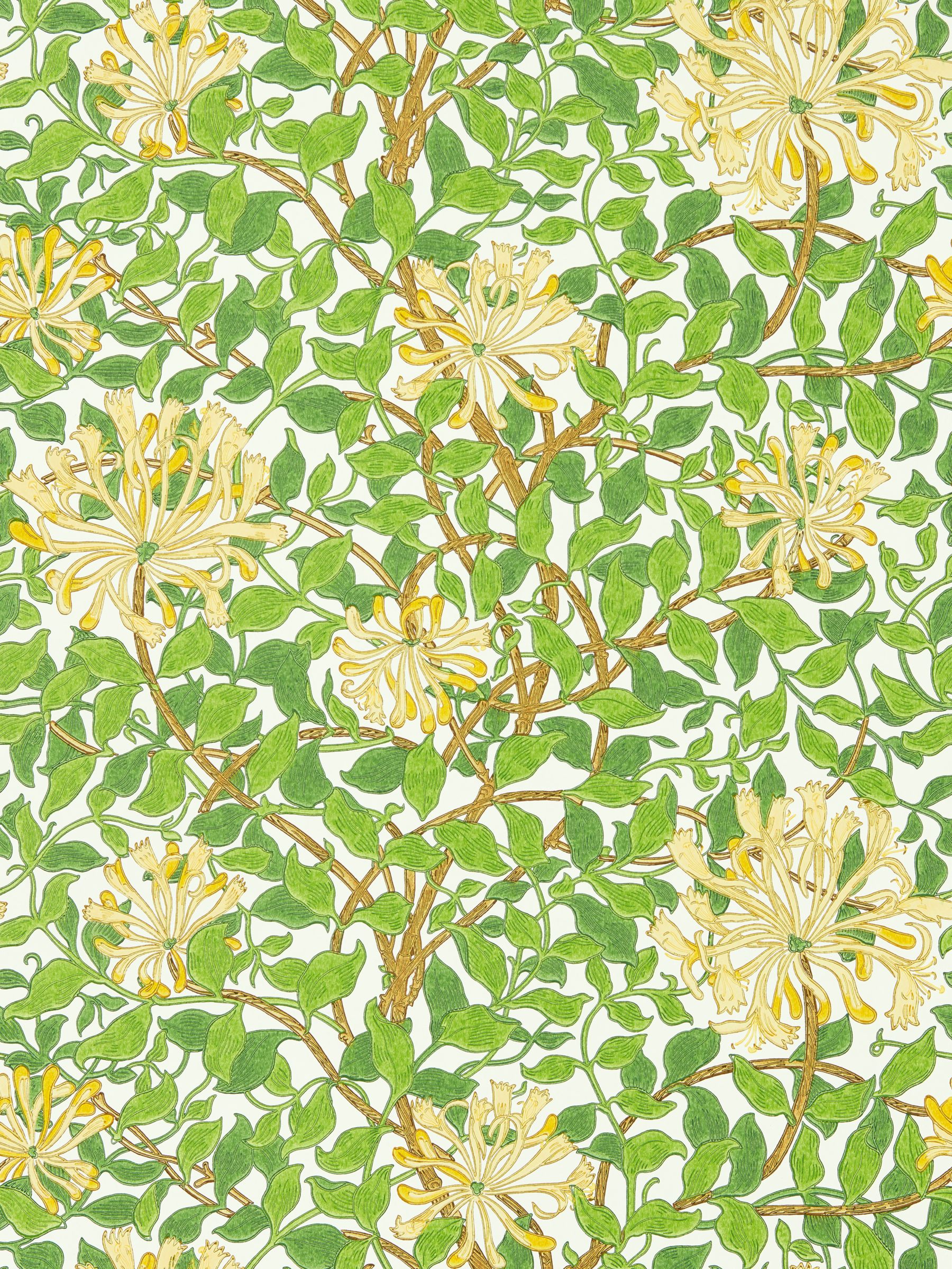 Morris & Co. Honeysuckle Wallpaper, MCOW217095