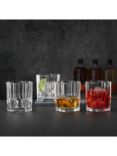 Nachtmann Aspen Crystal Glass Whisky Tumbler, Set of 4, 324ml, Clear