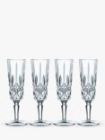 Nachtmann Noblesse Crystal Glass Champagne Flutes, Set of 4, 155ml, Clear