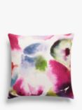 Harlequin Flores Cushion, Fuchsia