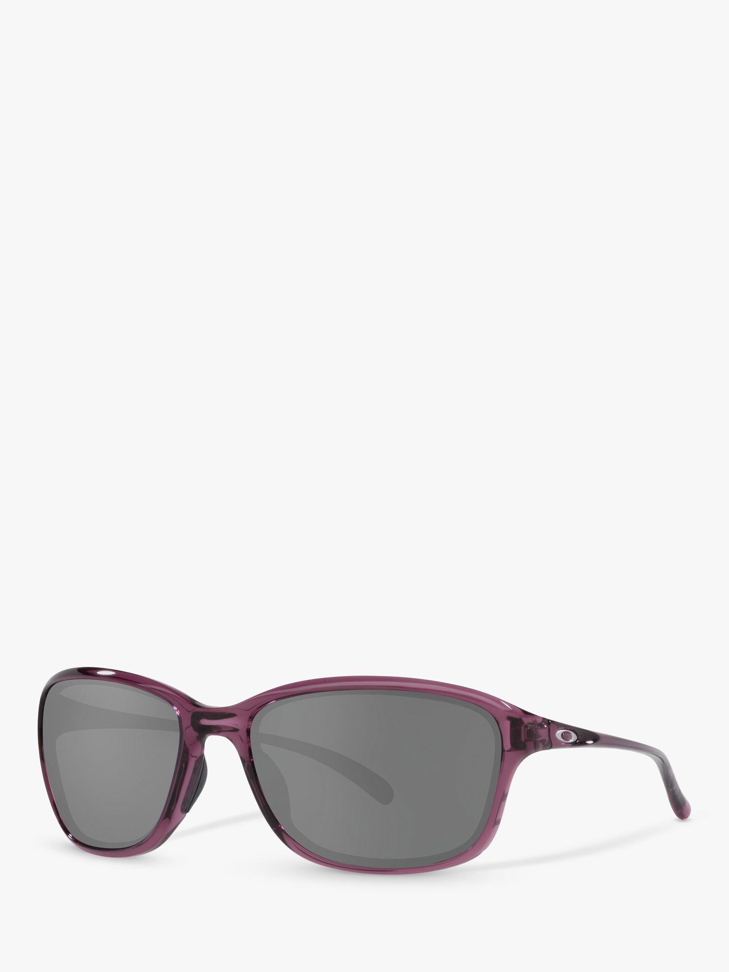 Oakley OO9297 Women's She's Unstoppable Polarised Rectangular Sunglasses,  Tortoise/Mirror Brown at John Lewis & Partners