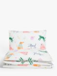 John Lewis ANYDAY Easy Care Park Pals Reversible Duvet Cover and Pillowcase Set