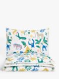 John Lewis ANYDAY Easy Care Jungle Boogie Reversible Duvet Cover and Pillowcase Set