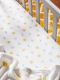 John Lewis ANYDAY Night & Day Print Cotton Infant Fitted Sheet, Pack of 2, Cot (120 x 60cm)