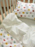 John Lewis ANYDAY Happy Faces Reversible Toddler Pure Cotton Duvet Cover & Pillowcase Set