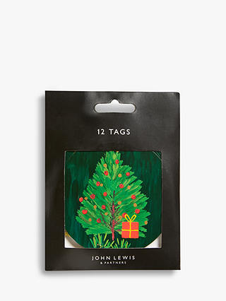 John Lewis Community Garden Presents and Trees Gift Tags, Pack of 12