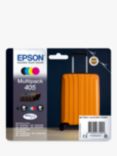 Epson Suitcase 405 Inkjet Printer Cartridge Multipack, Pack of 4
