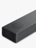 LG S80QR Bluetooth Wi-Fi Soundbar with Meridian Technology, High Resolution Audio, Dolby Atmos, DTS:X, Wireless Subwoofer & Rear Speakers, Dark Steel Silver