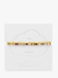 Estella Bartlett Coco Tourmaline Beaded Double Bracelet, Pack of 2, Gold/Multi