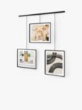 Umbra Exhibit Multi Hanging Photo Frame Display, 3 Photo, 8 x 10" (20 x 25cm), Black