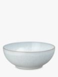 Denby White Speckle Stoneware Cereal Bowls, Set of 4, 17cm, White