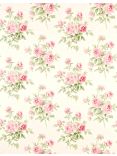 Sanderson Adele Made to Measure Curtains or Roman Blind, Rose/Cream