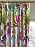 Harlequin Nalina Made to Measure Curtains or Roman Blind, Flamingo/Papaya/Loganberry