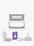 Snüz SnüzPod 4 Comfort Air Bedside Crib Starter Bundle, Dusk