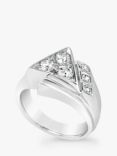 Milton & Humble Jewellery Second Hand 18ct White Gold Diamond Cocktail Ring