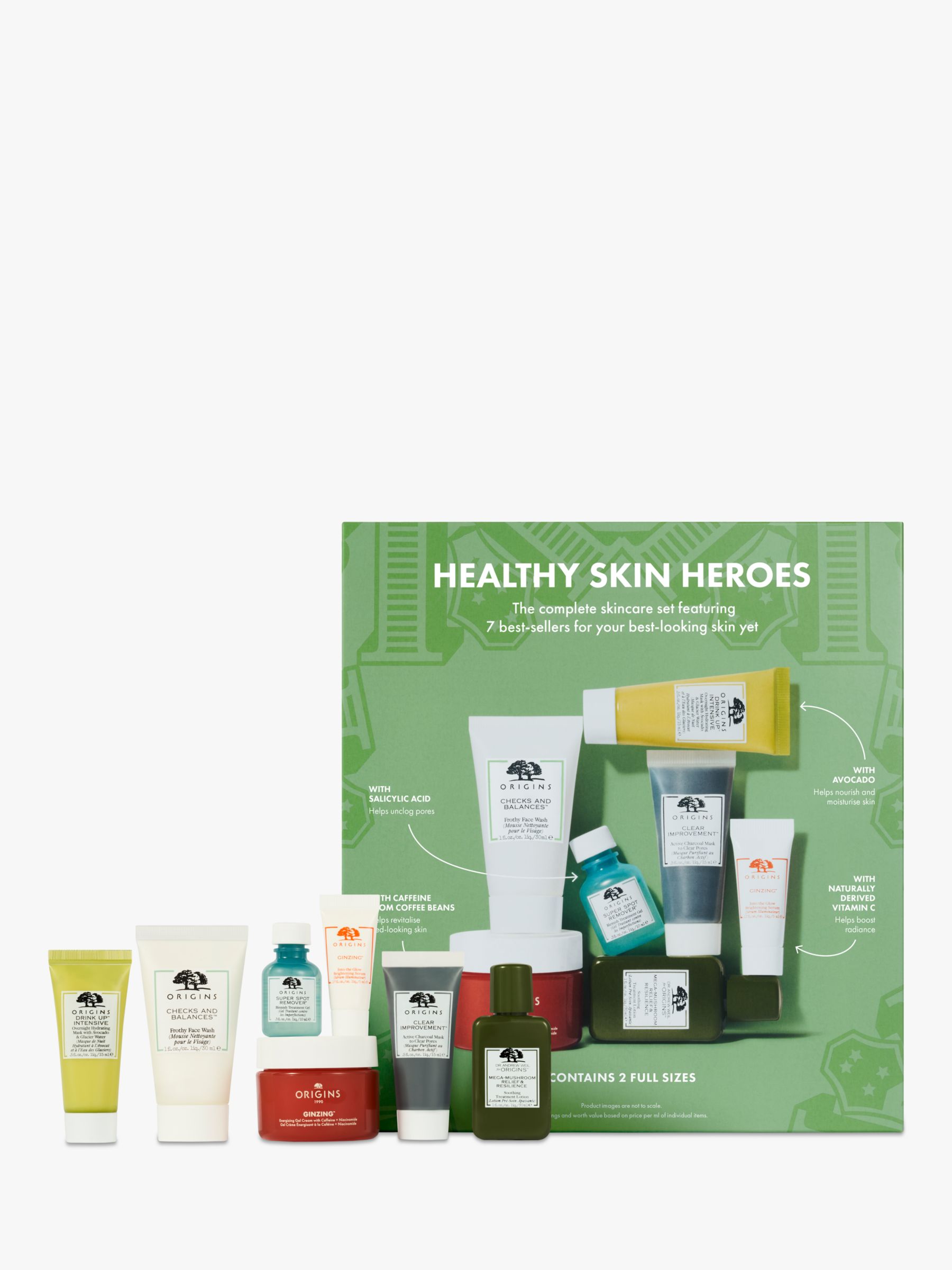 Origins Healthy Skin Heroes Skincare Gift Set