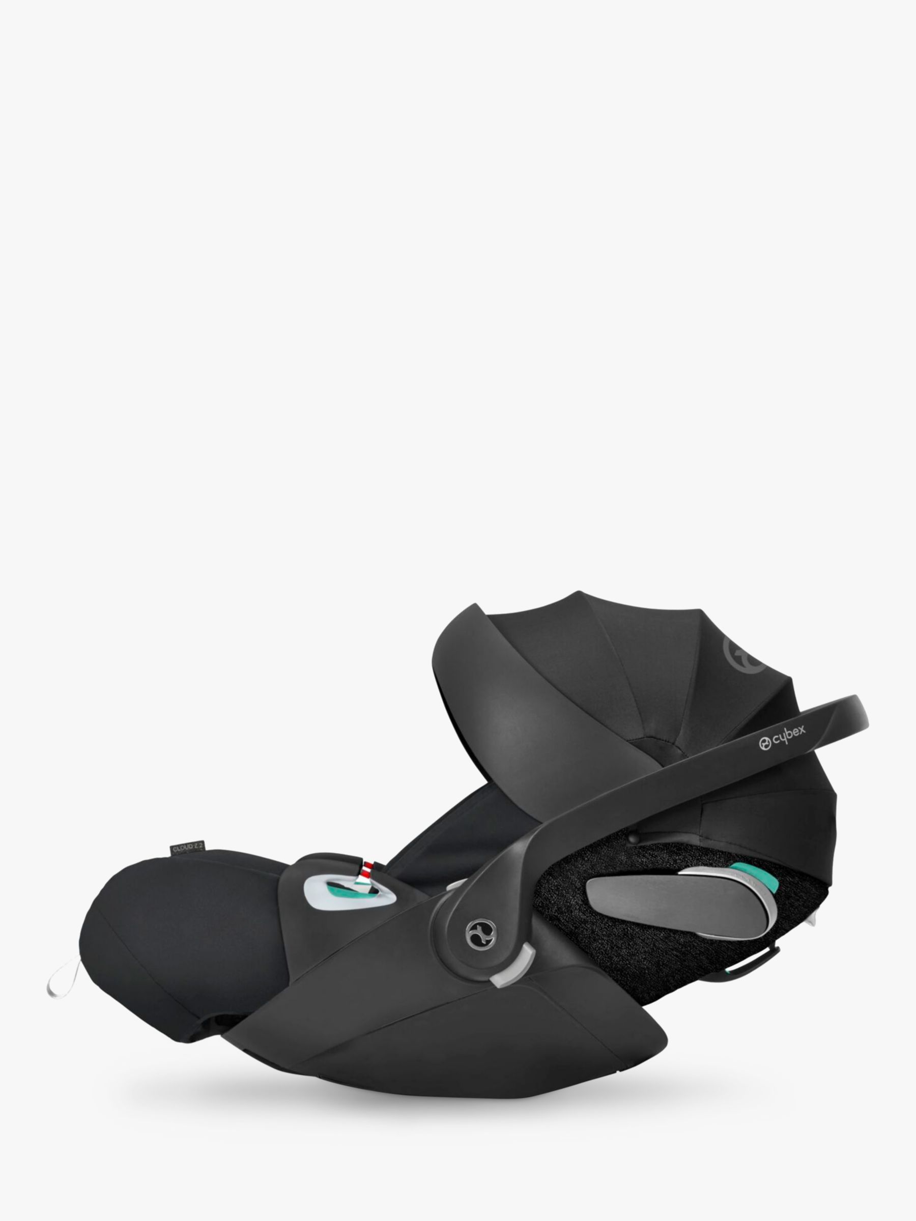 Cybex Cloud Z2 Rotating Baby Car Seat, Deep Black