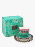 Sara Miller Chelsea Collection Fine China Boxed Dinnerware Set, 12 Piece, Assorted
