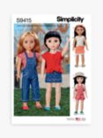 Simplicity 46cm Doll Clothes Sewing Pattern, S9415