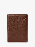 Aspinal of London Double Fold Pebble Leather Card Holder