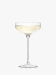 LSA International Wine Saucer Glass, Set of 2, 300ml, Clear