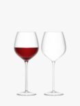 LSA International Wine Large Red Wine Glass, Set of 2, 700ml, Clear