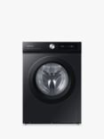 Samsung Series 6+ WW11BB534DABS1 Freestanding Washing Machine, AI Energy, 11kg Load, 1400rpm Spin, Black
