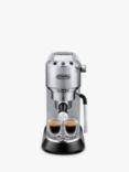 De'Longhi Dedica Arte Metallics Espresso Coffee Machine, Silver