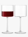 LSA International Otis Red Wine Glass, Set of 2, 310ml, Clear
