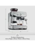 Sage the Barista Express™ Impress Coffee Machine