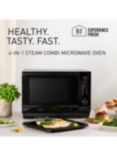 Panasonic NN-DS59NBBPQ 4-in-1 Steam Combination Microwave Oven, Black