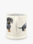 Emma Bridgewater Dogs Dachshund Half Pint Mug, 300ml, Black/Multi