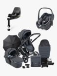 iCandy Peach 7 Pushchair & Accessories with Maxi-Cosi Pebble 360 Baby Car Seat and Base Bundle, Grey/Essential Graphite