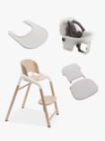 Bugaboo Giraffe Highchair & Accessories Baby Bundle, Natural/ White