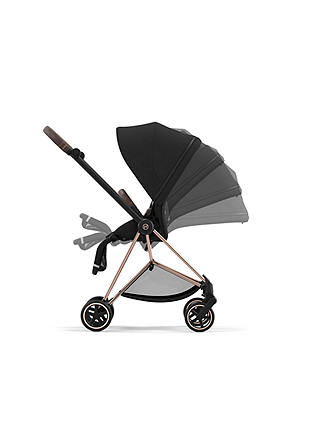 Cybex Mios Pushchair Chassis & Seat Pack Bundle, Rose Gold/ Matte Black