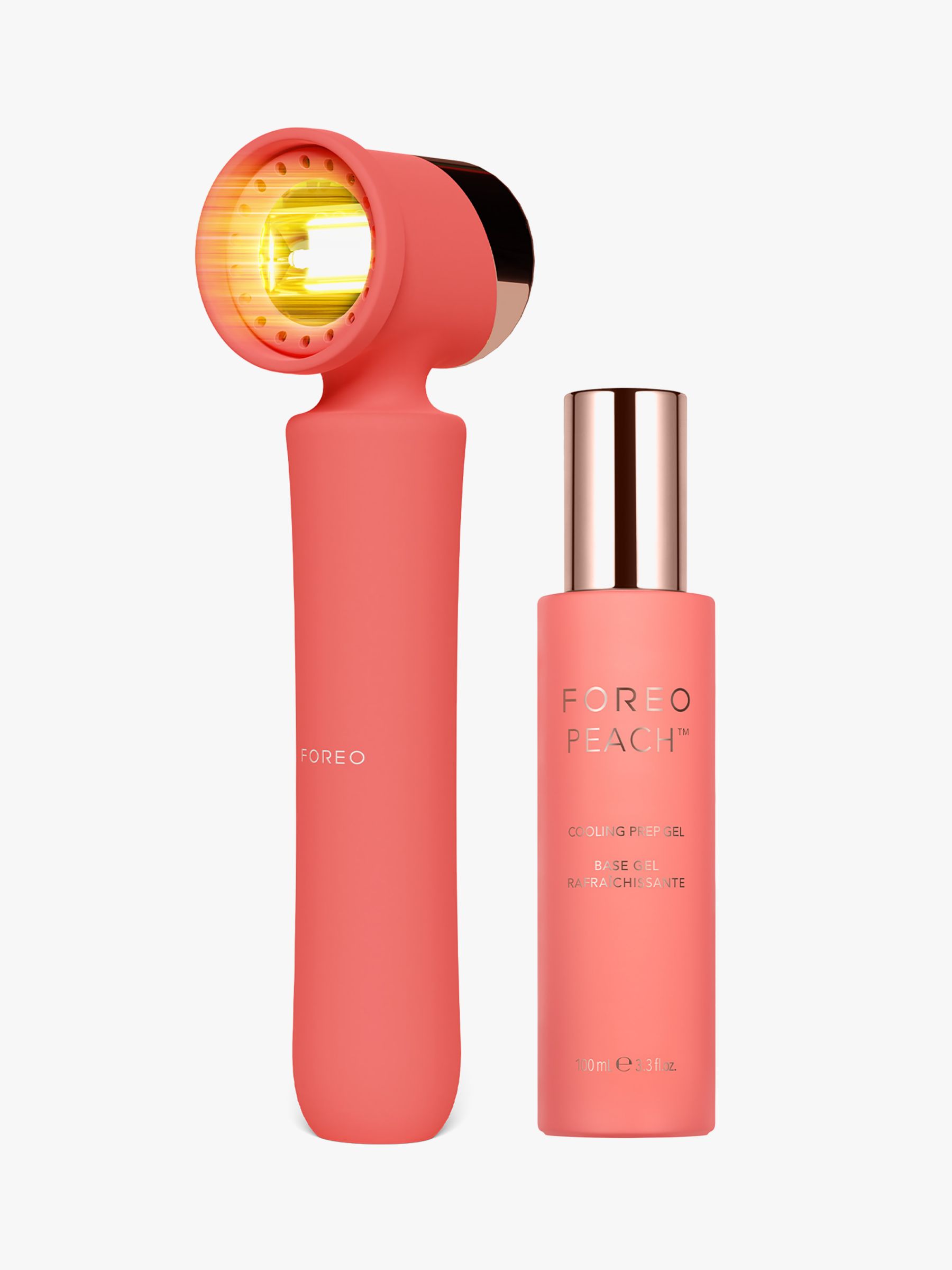 with Cooling Reduction IPL Bundle 2 Hair with FOREO Device Peach System, Permanent Skin Gift PEACH™