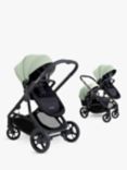 iCandy Orange 4 Pushchair with Cybex Cloud T i-Size Rotating Baby Car Seat and Base T Rotating ISOFIX Base Bundle, Pistachio/Sepia Black