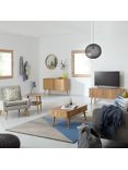 John Lewis Grayson Living Room Furniture Range, Oak