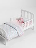 John Lewis Baby GOTS Organic Cotton Fitted Cotbed Sheet, Pack of 2, Pink