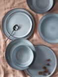 John Lewis Reactive Glaze Tableware, Blue