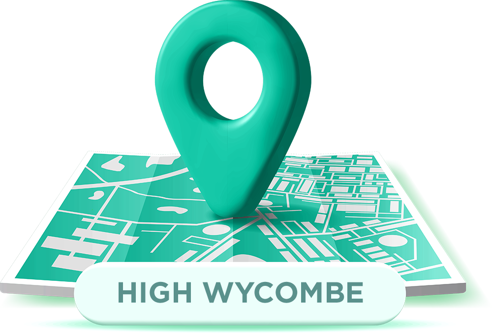 High Wycombe location