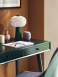 John Lewis Issie Table Lamp, Woodland Green