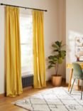 John Lewis ANYDAY Arlo Pair Lined Pencil Pleat Curtains