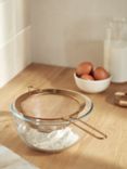 John Lewis Stainless Steel Sieve, Copper