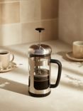 John Lewis Stainless Steel Cafetiere